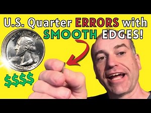 Are Quarters With No Ridges ERROR Coins? What Are They WORTH?!