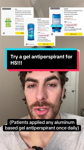 For the past year and a half, I’ve been using something incredibly simple for hidradenitis suppurativa: gel antiperspirant. Not a biologic, not antibiotics, not surgery. Just an inexpensive, over-the-counter option that has completely changed how I manage HS in clinic. I published on it, presented it, discussed it with colleagues, and shared it here. Yet I still rarely hear back from others who have actually tried it. That tells me many haven’t, which is frustrating. Sometimes medicine struggles