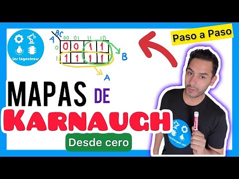 ✅MAPAS de KARNAUGH 3 VARIABLES | Nivel PRINCIPIANTES MUY FÁCIL😎💯👌🏻| Electrónica Digital