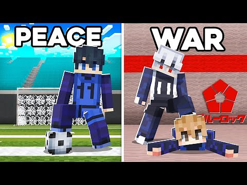 100 Players Simulate Blue Lock Civilization in Minecraft...