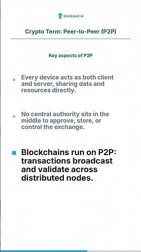What is Peer-to-Peer (P2P)? | Crypto Terms Explained