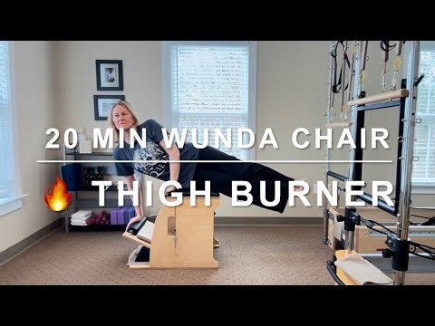 My Legs Were Shaking 😅 20 Min Wunda Chair Pilates Thigh Burner (Intermediate)