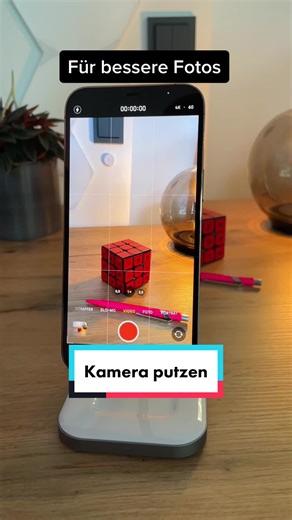 Linsen sauber machen: Tipps für bessere iPhone Fotos