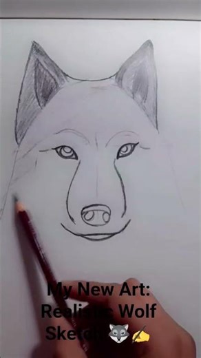 ​Jungle ka Raja: Wolf Drawing Tutorial | Shading Techniques🐺WolfDrawing #ArtTutorial #Sketching #D