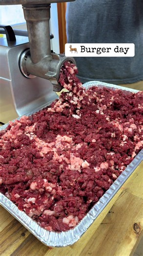 Deer Burger Recipe for a Cold Friday