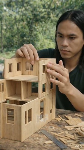 Building a Miniature House from Scratch Satisfying Timelapse #MiniatureHouse#MiniatureBuilding