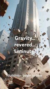 What If Gravity Reversed for 1 Minute?