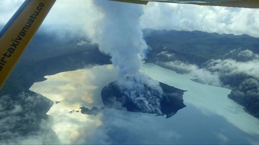 Manaro Voui volcano on Vanuatu shows alarming levels of activity