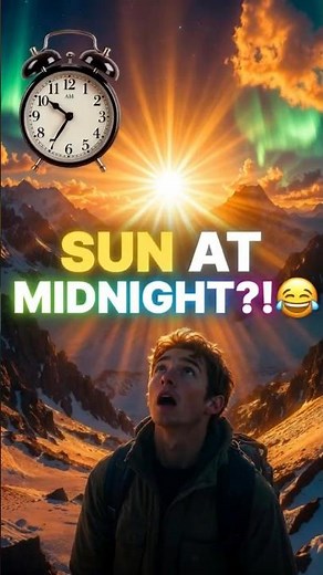 Why Alaska Has the Midnight Sun 🌞