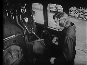 #OTD 1973: Peter Purves was put to work on the Flying Scotsman, which had returned to the UK after four years in the US. | BBC Archive