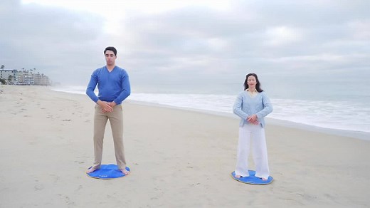 Falun Dafa exercise 1 help you to gain powerful benefits via stretching to unblock areas where energy is congested, stimulates the energy within the body and under the skin so that it circulates vigorously, and automatically absorbs a great amount of energy from the universe. The stretching and opening of all the meridians throughout the body will give you a special feeling of warmth and of the existence of a strong energy field. | Falun Gong in Canberra