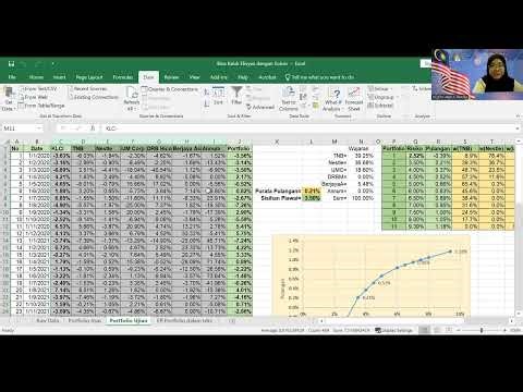Siri Latihan Amali: Solver Excel Untuk Bina Sepadan Efisien
