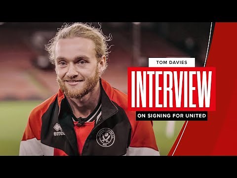 Tom Davies signs for the Blades 🎨 | New Signing | Sheffield United First Interview