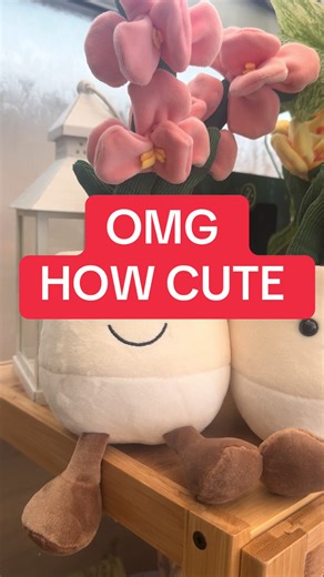 This isn’t just any plush it’s a FLOWER PLUSH! These are way too cute and perfect for anyone who loves plants & flowers. These are an amazing size & quality and well… just look how cute these are! I also think these would make fab bedroom decor for a child’s bedroom or nursery, super cute on a shelf with some books !! #plush #flower #plant #cute #homedecor
