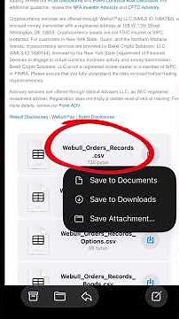 How to export trades from WeBull