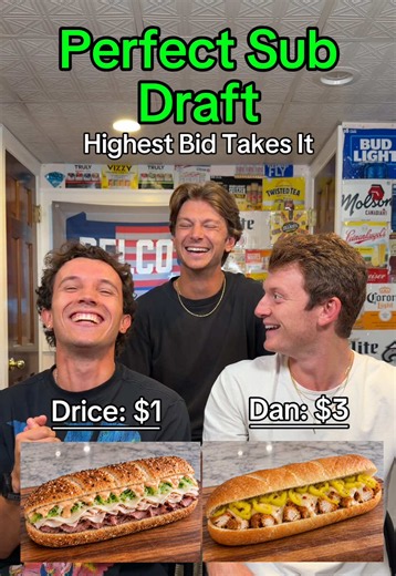 Who Built the Perfect Sub?! #draft #sandwich #highlandbros #fyp | pub sub