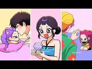 Kpop Demon Hunter Compilation Animation | Huntrix Girls’ Reactions to Attention from the Saja Boys.