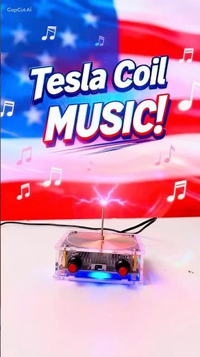 Tesla coil music !
