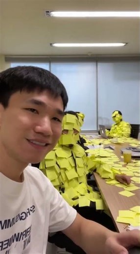 Covered in Post-it Notes at Work!