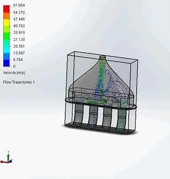 FSAE Intake Manifold Transient Flow Animation