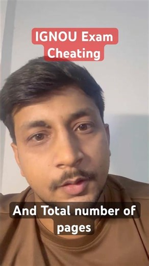 IGNOU Exam में cheating allowed है? 😳 Truth
