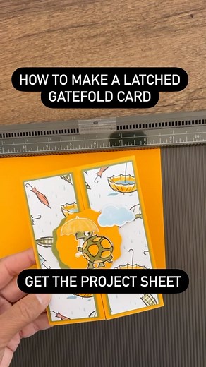 8.5K views · 184 reactions | A fun way to keep a gatefold card closed! Download the project sheet and see more latched gatefold cards on my blog. #karentitus #stampingonthebackporch #easyfunfoldcards | Stamping on the Back Porch | Facebook