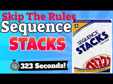How To Play Sequence Stacks Card Game