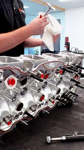 11K views · 238 reactions | Right off the Spintron, we rip into the head, measure, and weigh the valve. We wipe everything down, copy data, repeat the installation, and let it rip! #spintron #dataanalytics #motec #hemi #dragracing #cncmachining #engineering #RPM #racecar | Noonan Race Engineering | Facebook