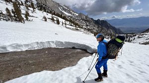 Climbing Mt. Whitney amid record snowpack