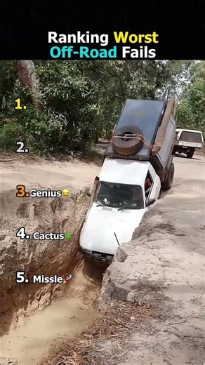 Ranking Worst Off-Road Fails