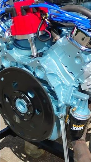 rebuilt 1968 Pontiac 400 engine