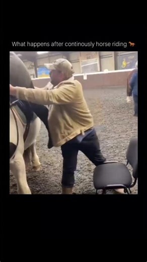 Horse riding is scary 🥶 #horseriding