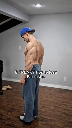 8 FREAKY tips to lose fat faster. Read the description below for a full breakdown ⬇️