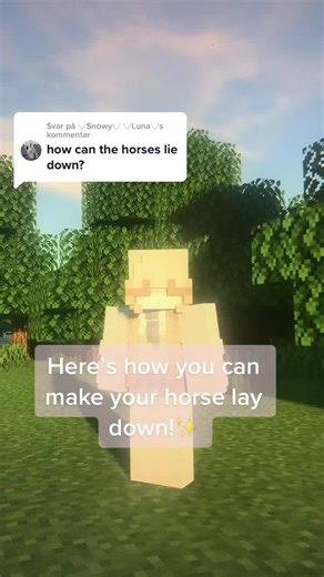 How to Breed Swem Horses and Make Them Lie Down