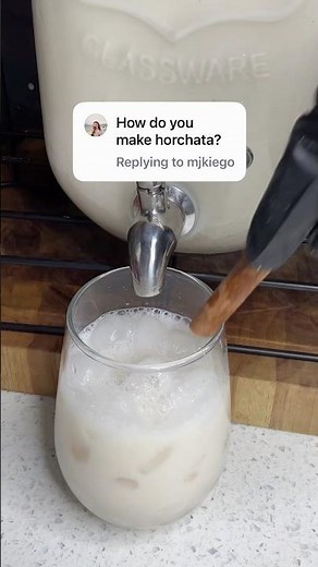 How to make Horchata