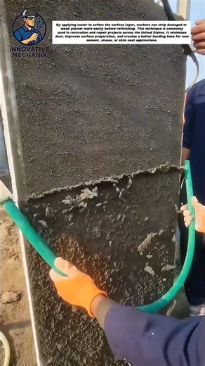 Fast Wall Plaster Removal with Water – Smart Surface Prep Method!