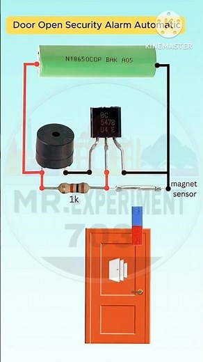 Door open security alarm//Best For Room security😲😮😱😱#shortsfeed #viralvideo #trending #shorts