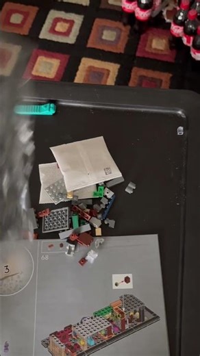 LEGO Diagon Alley build, Day 3