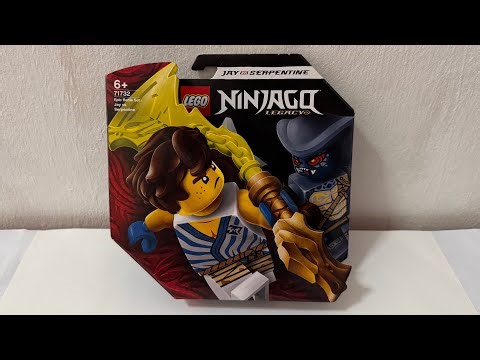 Lego Ninjago Legacy 71732 Epic Battle Set (Jay vs Serpentine) - Lego Speed Build