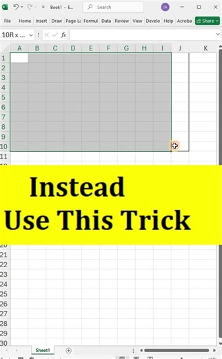 ✅Multiplication table in few seconds in excel 💯 #exceltutorial #exceltips #exceltricks #spreadsheets
