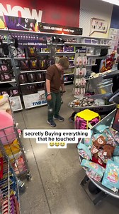 Secretly Buying EVERYTHING that he touched 🥲👀 #fivebelow #fivebelowfinds #candystore