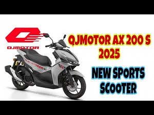 QJMOTOR AX 200 S 2025 || NEW SPORTS SCOOTER ‪@mairomotourvlog1976‬