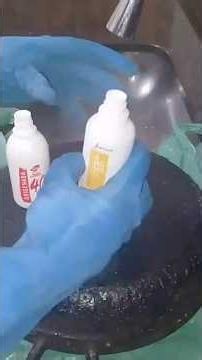 Just Mix Ammonia with Hydrogen Peroxide #recipe #tips #cleaning
