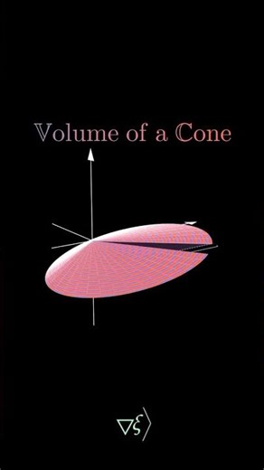 Volume of a Cone Explained VISUALLY! (Geometry Made Easy)