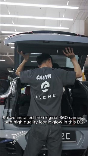 BMW IX2 - Retrofit original 360 cam + iconic glow