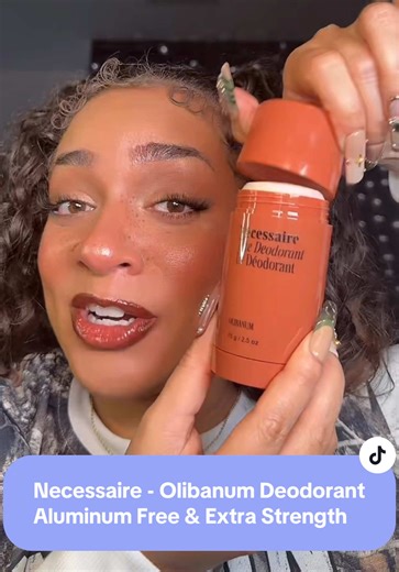 Luxury body care that WORKS. Try it while it’s in stock 🖤 $18 TODAY only #Necessaire #LuxuryDeodorant #tiktokshoplabordaysale #BodyCare #tiktokshopcreatorpicks @Nécessaire Necessaire - The Deodorant Olibanum | Natural Aluminum Free Deodorant For Women & Men. Extra Strength Treatment with Mandelic Acid. Free of Baking Soda, Ozokerite & Parabens (75 g/2.5 oz)