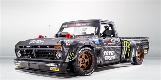 Ken Block's New Hoonitruck is a 1977 Ford F-150 with 914 HP
