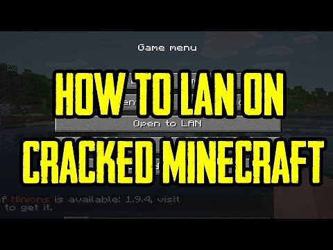 How to play Cracked Minecraft On lan