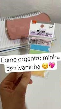 Escrivaninha de estudos como organizo #escrivaninha #estudos #organização #limpeza #glenda