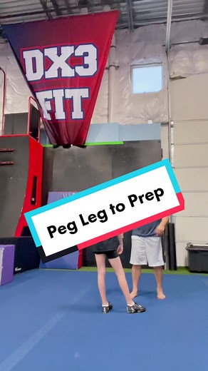 Peg Leg to Prep: Cheerleading Stunt Practice